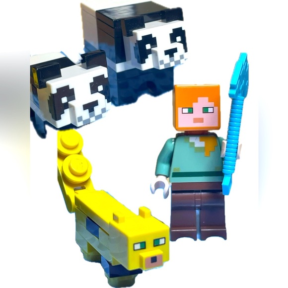 Lego Minepandas , Ocelot & Alex - Picture 6 of 6